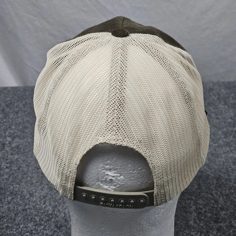 Junkyard‎ Brewing Trucker Hat Corduroy Brown Cap Snapback Fargo Beer Moorhead MN